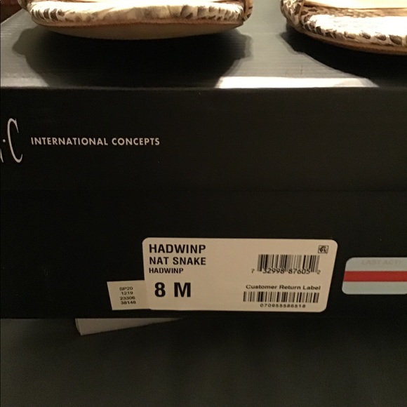 Brand New INC shoes size 8M - Picture 5 of 5